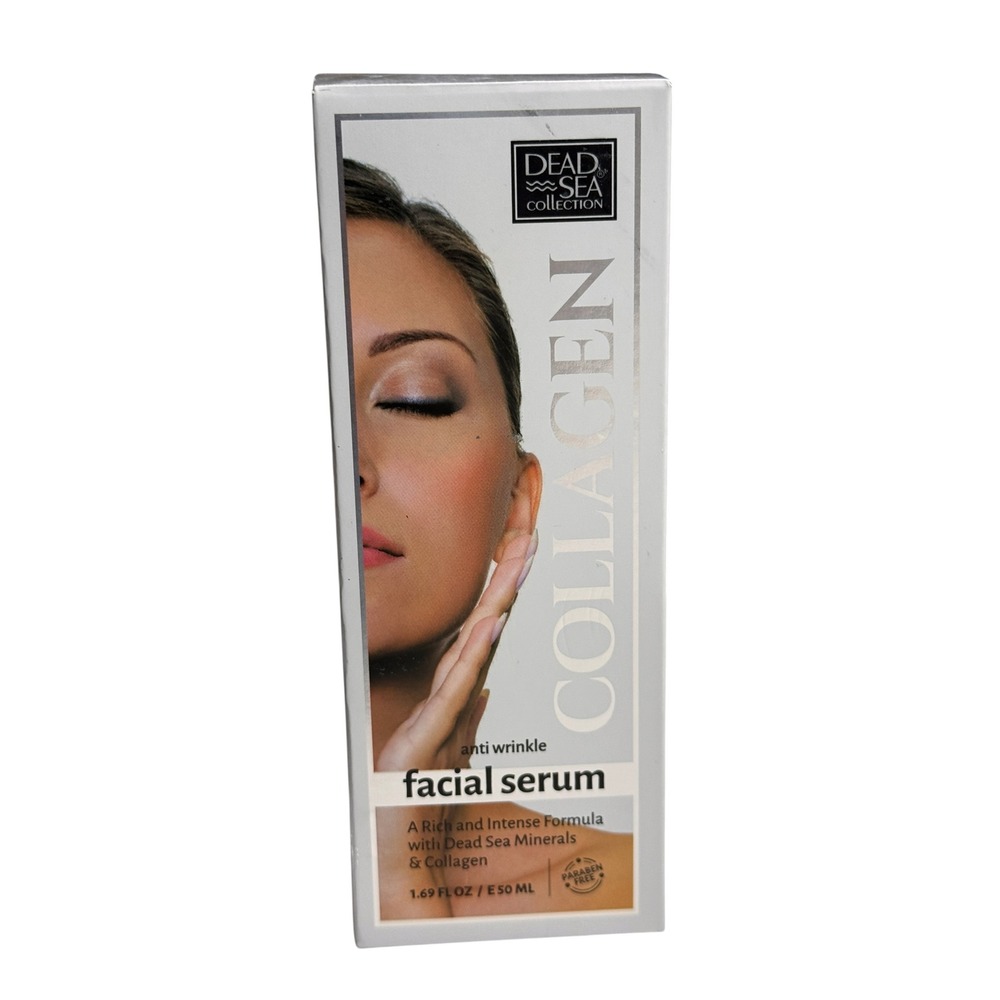 Dead Sea Collection Collagen Anti Wrinkle Facial Serum w/ Dead Sea Minerals 50ml